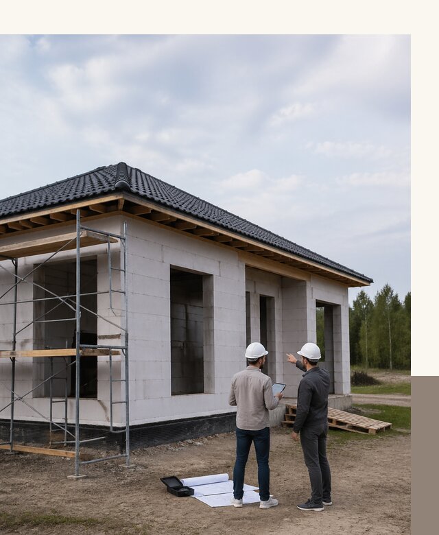Проектирование одноэтажных домов из газобетона в Подольске